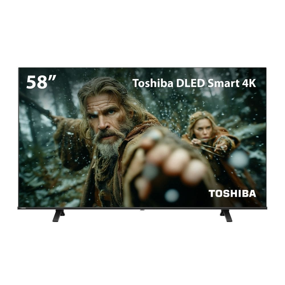 Smart TV DLED 58 4K Toshiba VIDAA 3HDMI 2USB Wi-Fi Smart TV DLED 58 4K Toshiba VIDAA 3HDMI 2USB Wi-Fi