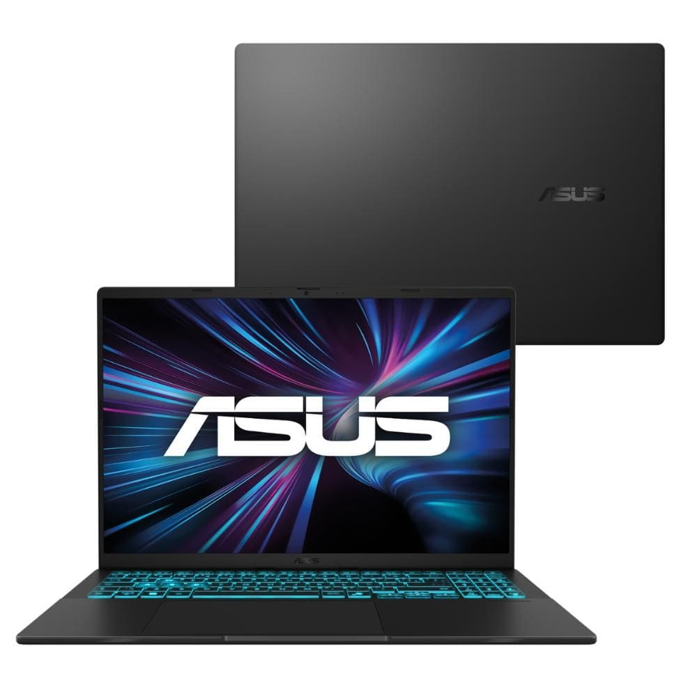 Notebook ASUS V16 V3607VU NVIDIA RTX 4050 Intel Core 5 210H 16GB Ram 512GB SSD Windows 11 Home Tela 16" LED FHD 144Hz Nível IPS Black - RP306W Notebook ASUS V16 V3607VU NVIDIA RTX 4050 Intel Core 5 210H 16GB Ram 512GB SSD Windows 11 Home Tela 16" LED FHD 144Hz Nível IPS Black - RP306W