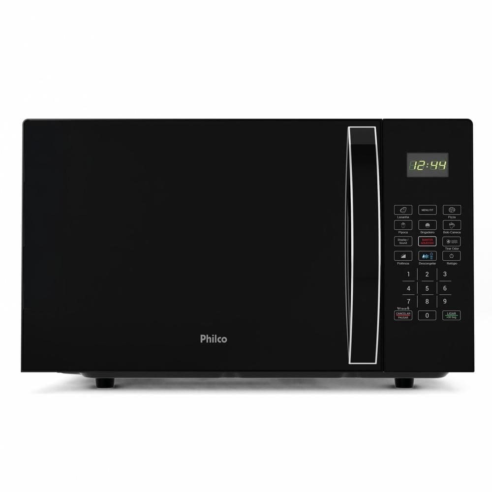 Micro-ondas Philco 28 Litros Limpa Fácil 1100W Preto PMO30P 220V - 220V Micro-ondas Philco 28 Litros Limpa Fácil 1100W Preto PMO30P 220V - 220V