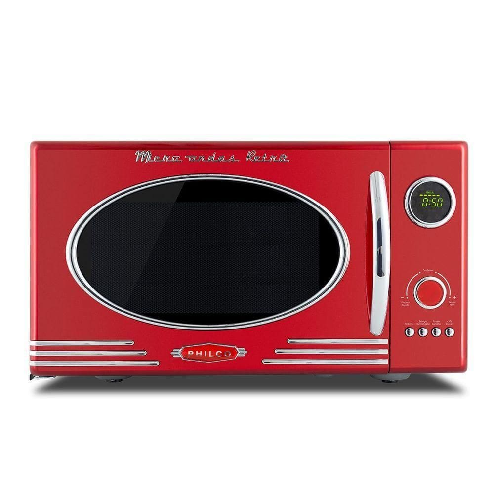 Micro-ondas Retrô PMR28V Philco 28L 1400W 220V - 220V Micro-ondas Retrô PMR28V Philco 28L 1400W 220V - 220V