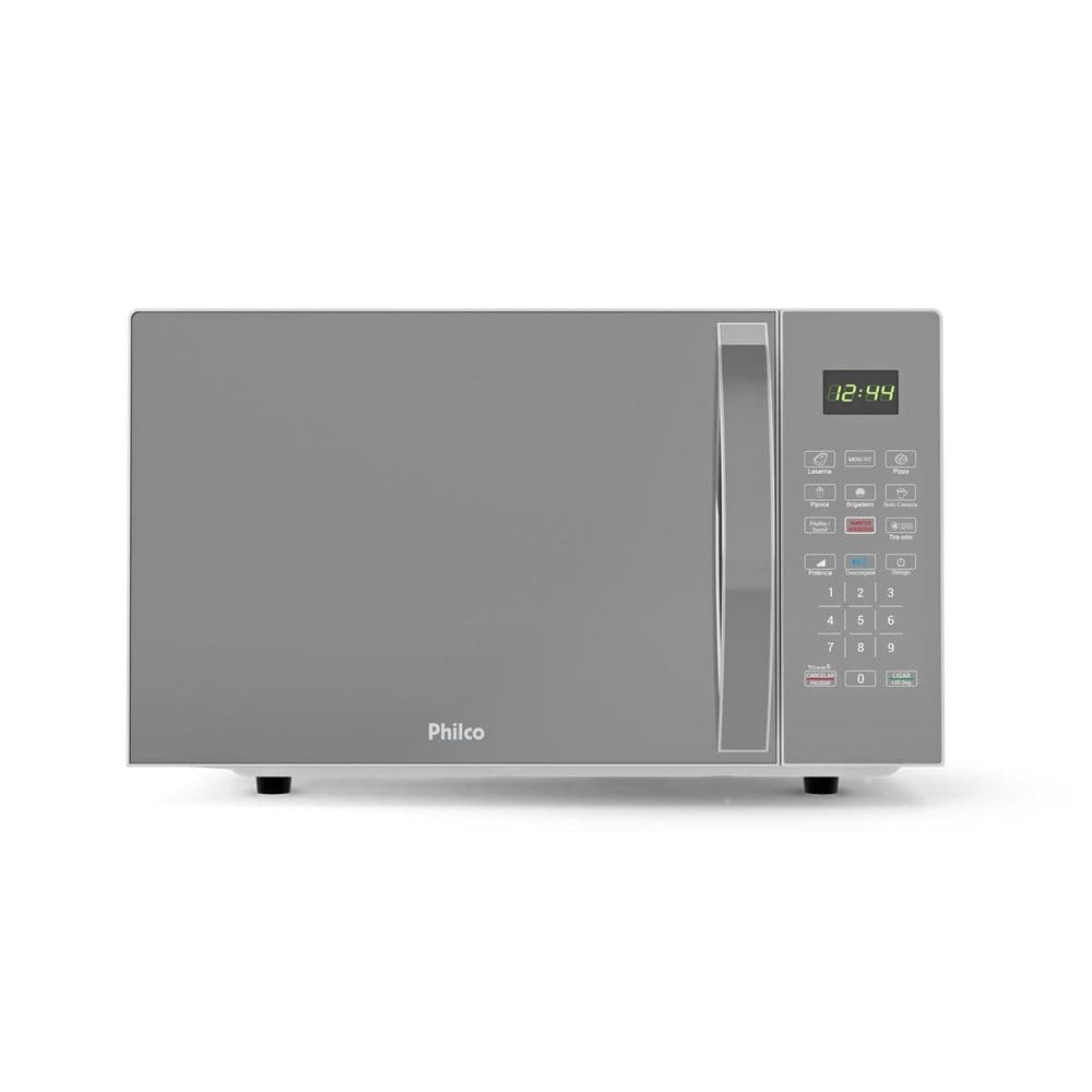 Micro-ondas 33L Philco PMO38S Limpa Fácil 1400W - Micro-ondas Philco 33L com Limpa Fácil