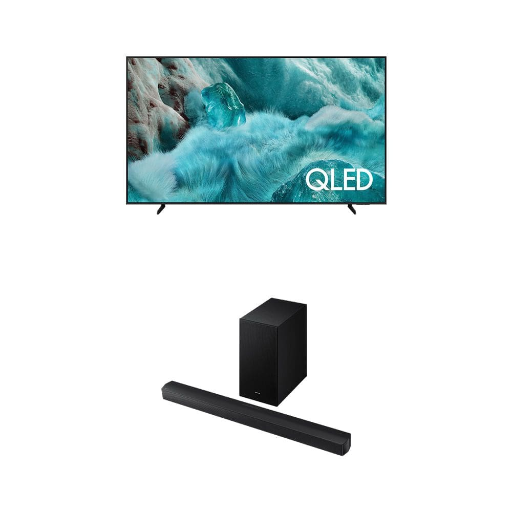 Combo Samsung Vision AI TV 85" QLED 4K Q7F + Soundbar HW-B650F