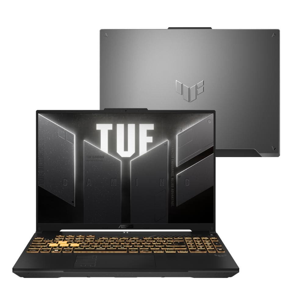 Notebook ASUS TUF Gaming F16 FX607VJ NVIDIA RTX 3050 Intel Core 5 210H 16Gb Ram 512Gb SSD Linux KeepOS Tela 16" Nível IPS 144Hz Cinza - RL015 Notebook ASUS TUF Gaming F16 FX607VJ NVIDIA RTX 3050 Intel Core 5 210H 16Gb Ram 512Gb SSD Linux KeepOS Tela 16" Nível IPS 144Hz Cinza - RL015