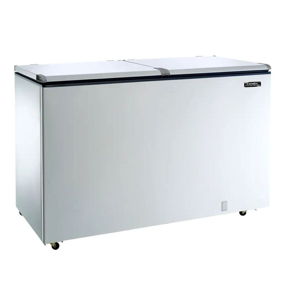 Freezer e Conservador Esmaltec 468L 2 Portas Horizontal Degelo Manual ECH500 - 220V Freezer e Conservador Esmaltec 468L 2 Portas Horizontal Degelo Manual ECH500 - 220V