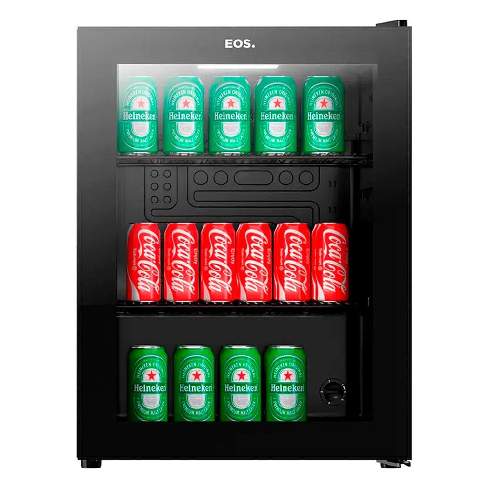 Frigobar Expositor EOS 67L 1 Porta Degelo Manual EEV80P - 110V Frigobar Expositor EOS 67L 1 Porta Degelo Manual EEV80P - 110V