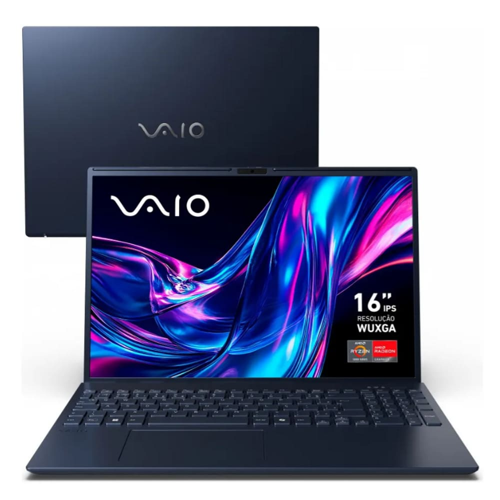 Notebook Vaio Fe16 Amd Ryzen 5-5625u Windows 11 Home 12gb RAM 512gb Ssd Wi-fi 6 Tela 16" Ips Wuxga Antirreflexo - Cinza Grafite Vjfe69f11x-b1221h Notebook Vaio Fe16 Amd Ryzen 5-5625u Windows 11 Home 12gb RAM 512gb Ssd Wi-fi 6 Tela 16" Ips Wuxga Antirreflexo - Cinza Grafite Vjfe69f11x-b1221h