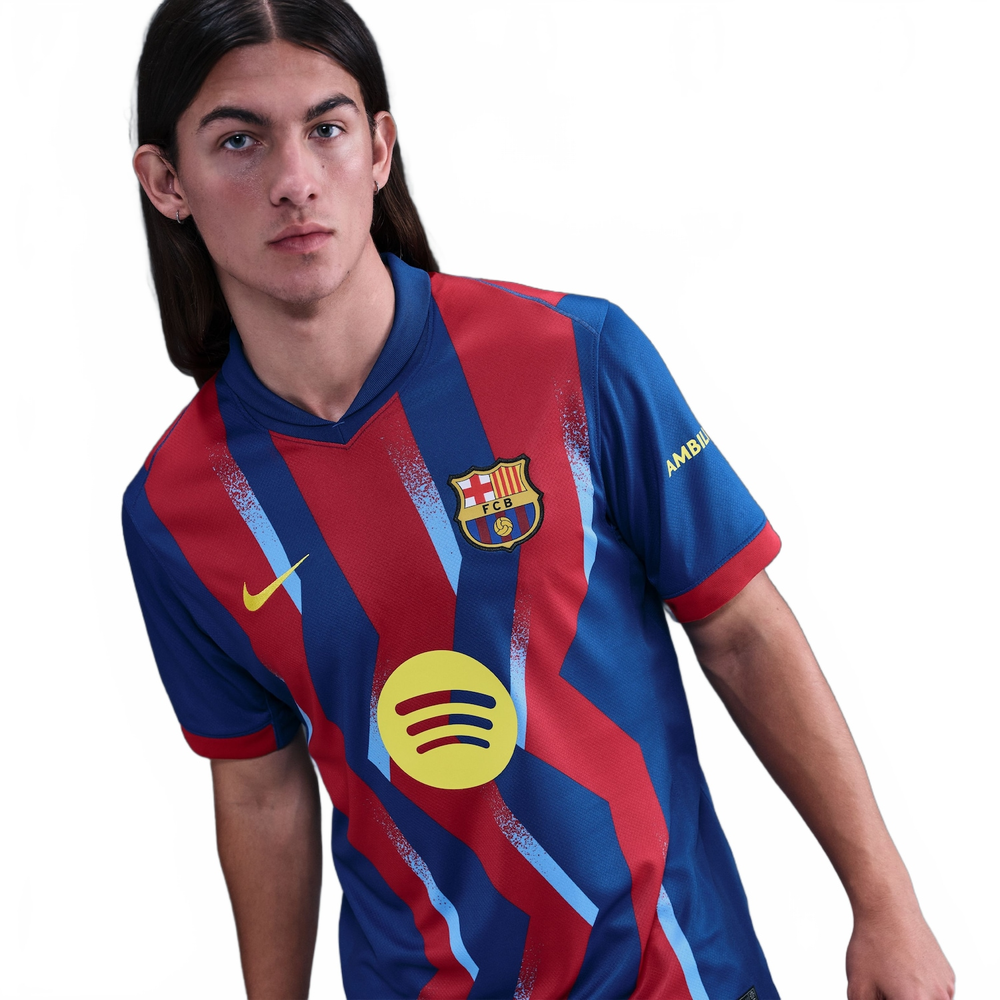 Camisa Barcelona Nike IV 2025/26 Torcedor Pro Masculina Camisa Barcelona Nike IV 2025/26 Torcedor Pro Masculina