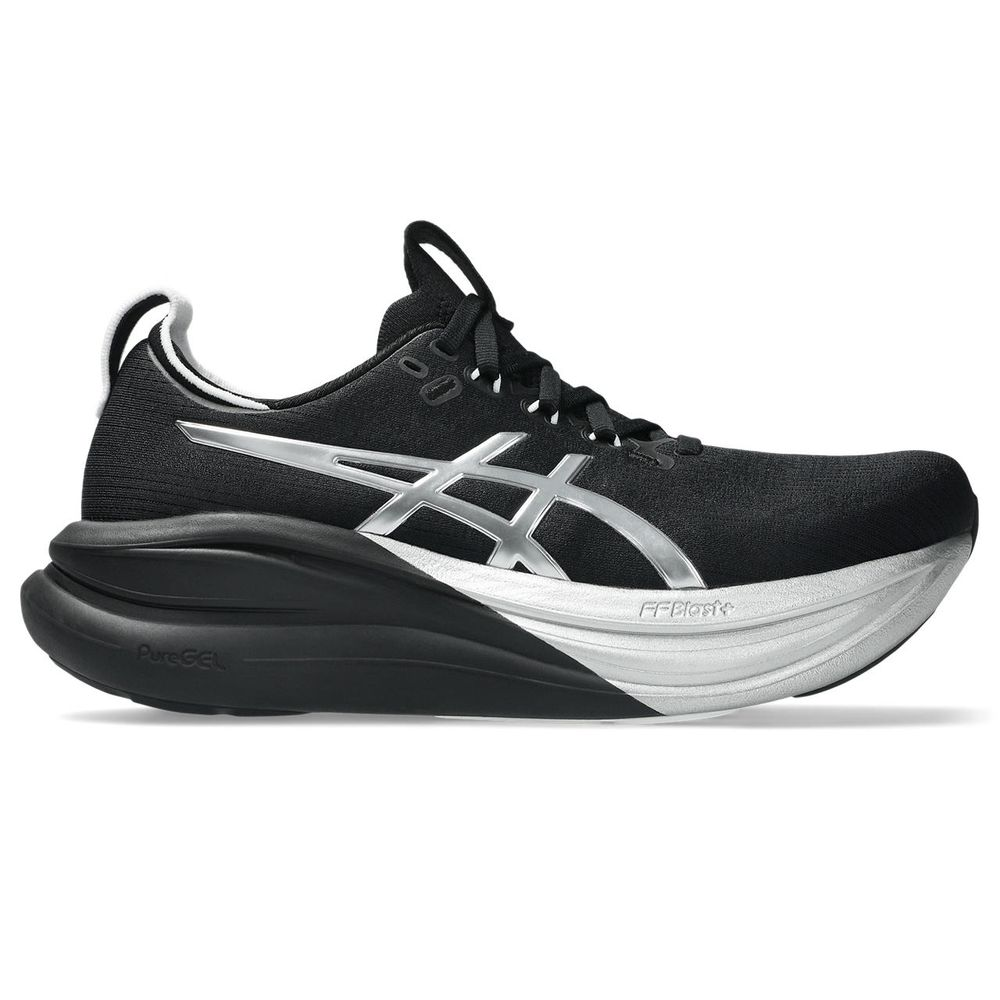 Tênis ASICS GEL Nimbus 28 Tr - Masculino - PLATINUM/BLACK Tênis ASICS GEL Nimbus 28 Tr - Masculino - PLATINUM/BLACK