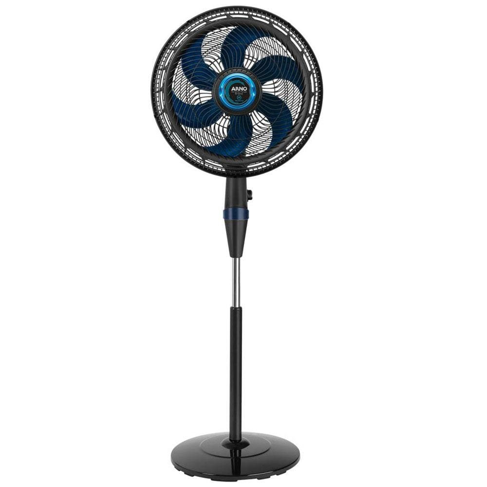 Ventilador de Coluna Arno Xtreme Force Breeze VB5C 40cm Repelente Líquido e 6 Pás - Preto - 110v