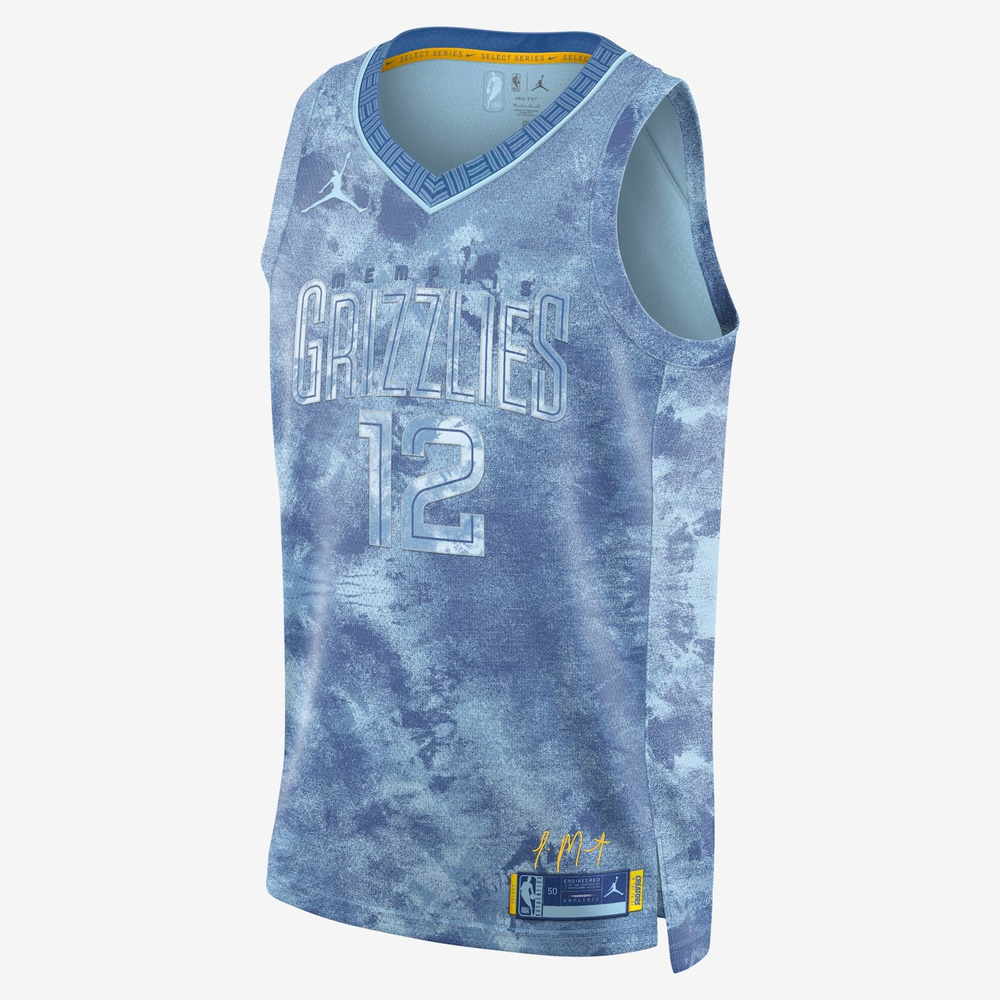 Regata Jordan Memphis Grizzlies Ja Morant Edição Especial Masculina