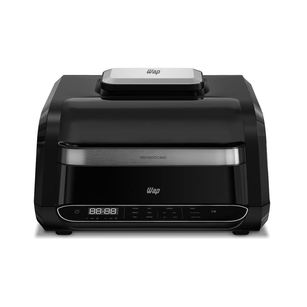 Fritadeira Elétrica Airfry Wap Prosdócimo Barbecue Heat Digital WC AB1030 6,6L 1700W Função Churrasco - 220V