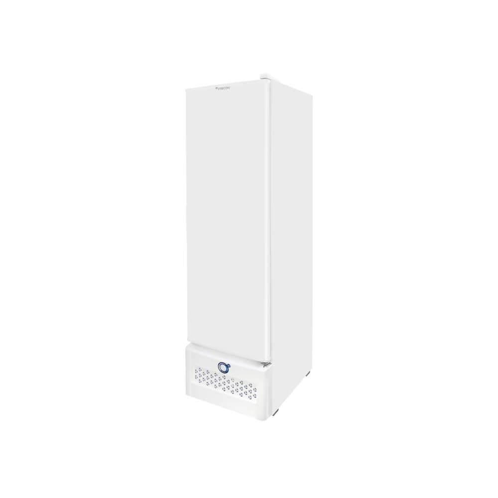 Freezer Vertical Fricon 1 Porta Tripla Ação 284 Litros VCET284C Branco - 220V - 220V Freezer Vertical Fricon 1 Porta Tripla Ação 284 Litros VCET284C Branco - 220V - 220V