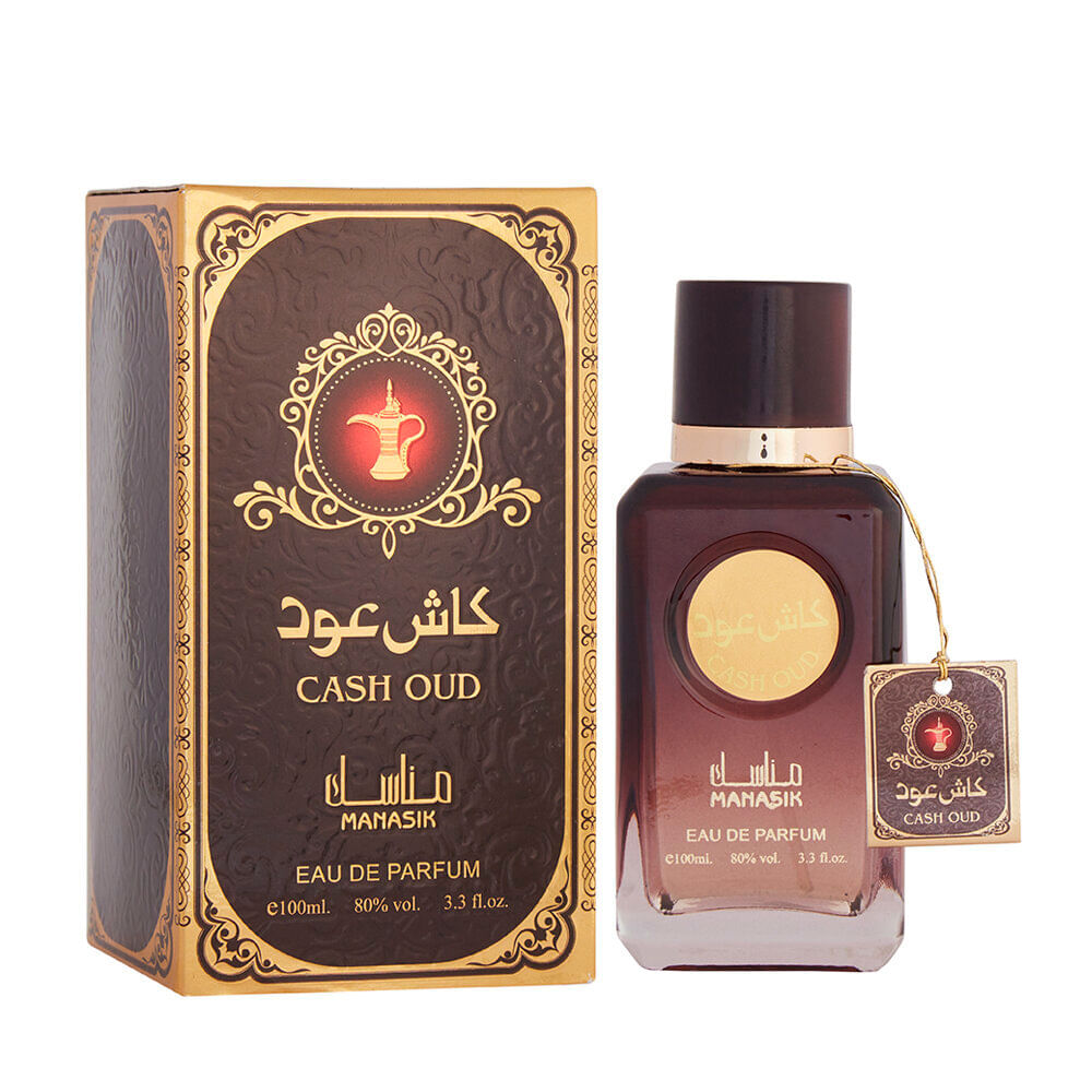 Perfume feminino manasik cash oud 100ml