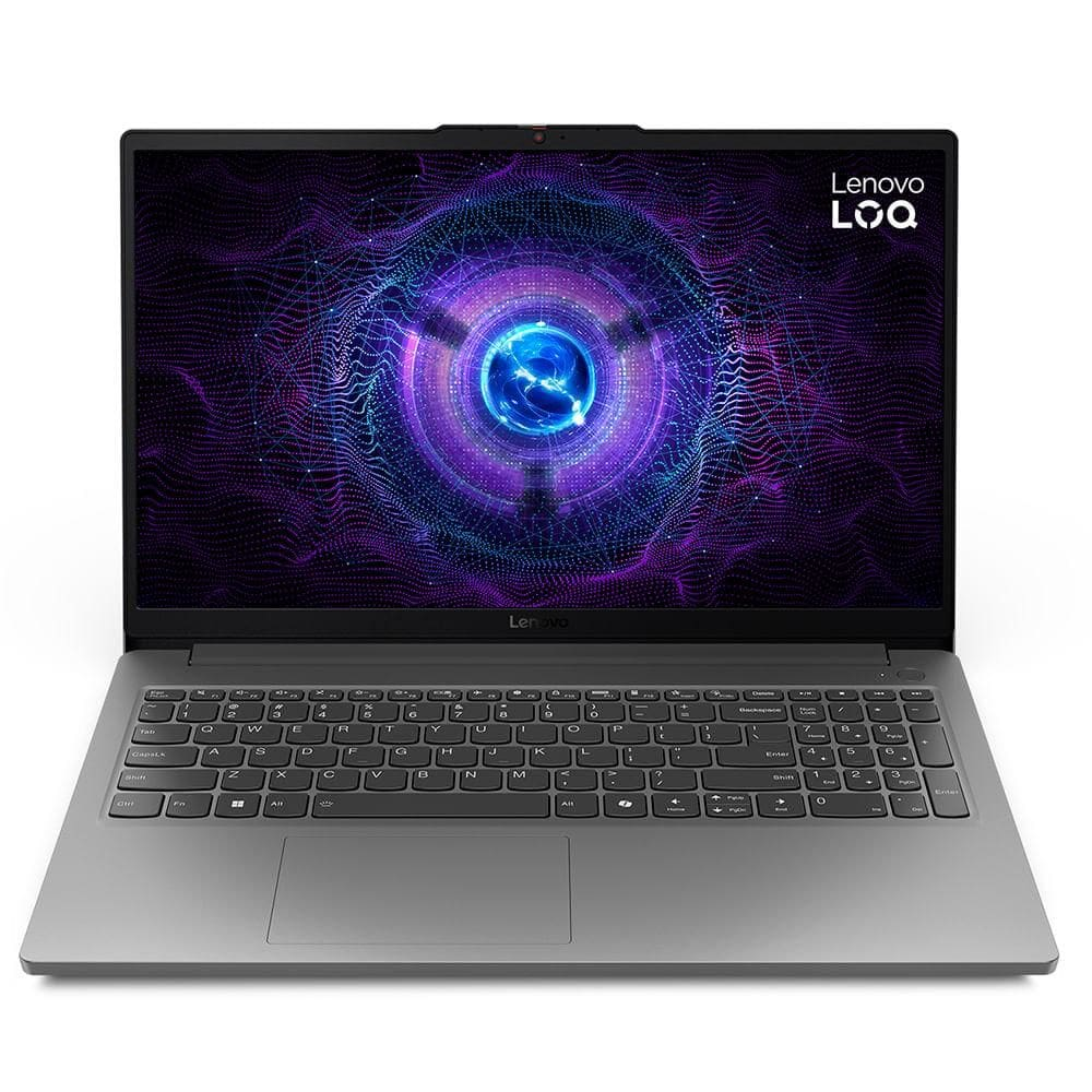 Notebook Gamer Lenovo Loq Essential, Intel Core i5-12450HX, 16GB/512GB SSD, RTX3050, Win11, Tela 15,6" - 83ME0007BR - Bivolt Notebook Gamer Lenovo Loq Essential, Intel Core i5-12450HX, 16GB/512GB SSD, RTX3050, Win11, Tela 15,6" - 83ME0007BR - Bivolt