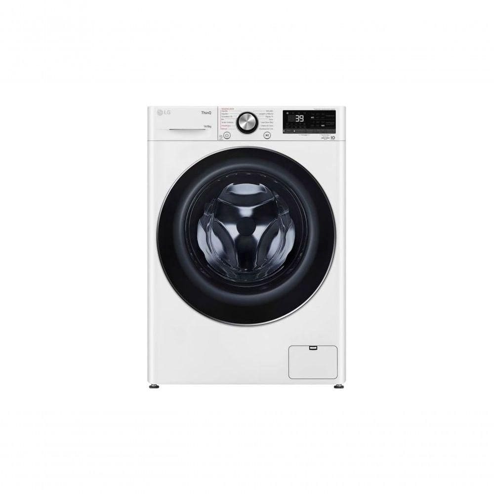 Lava e Seca Smart LG VC2 14kg Branca com Inteligência Artificial AIDD CV9014WC2 127V - Lava e Seca