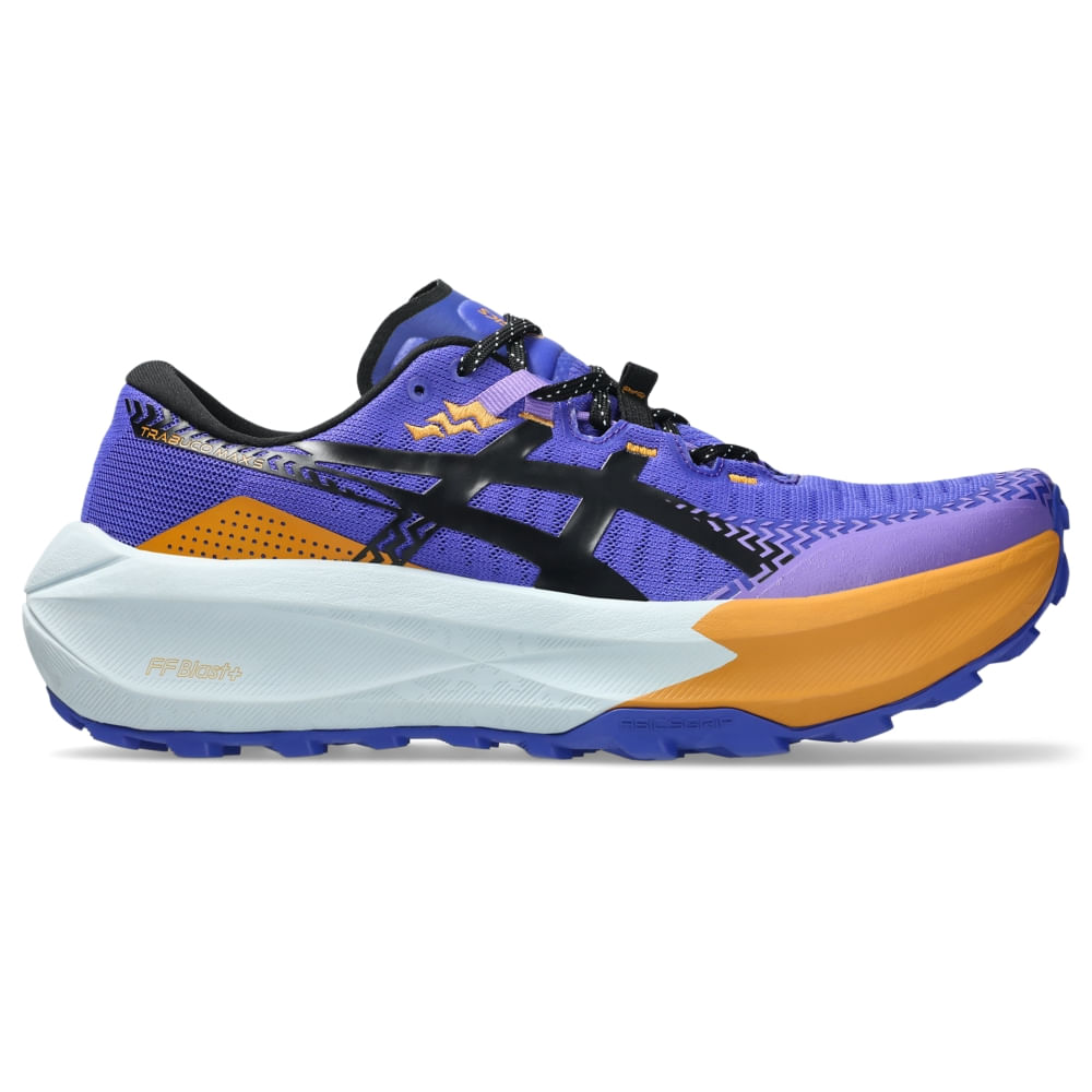 Tênis ASICS Trabuco Max 5 - Masculino - Azul/Preto Tênis ASICS Trabuco Max 5 - Masculino - Azul/Preto