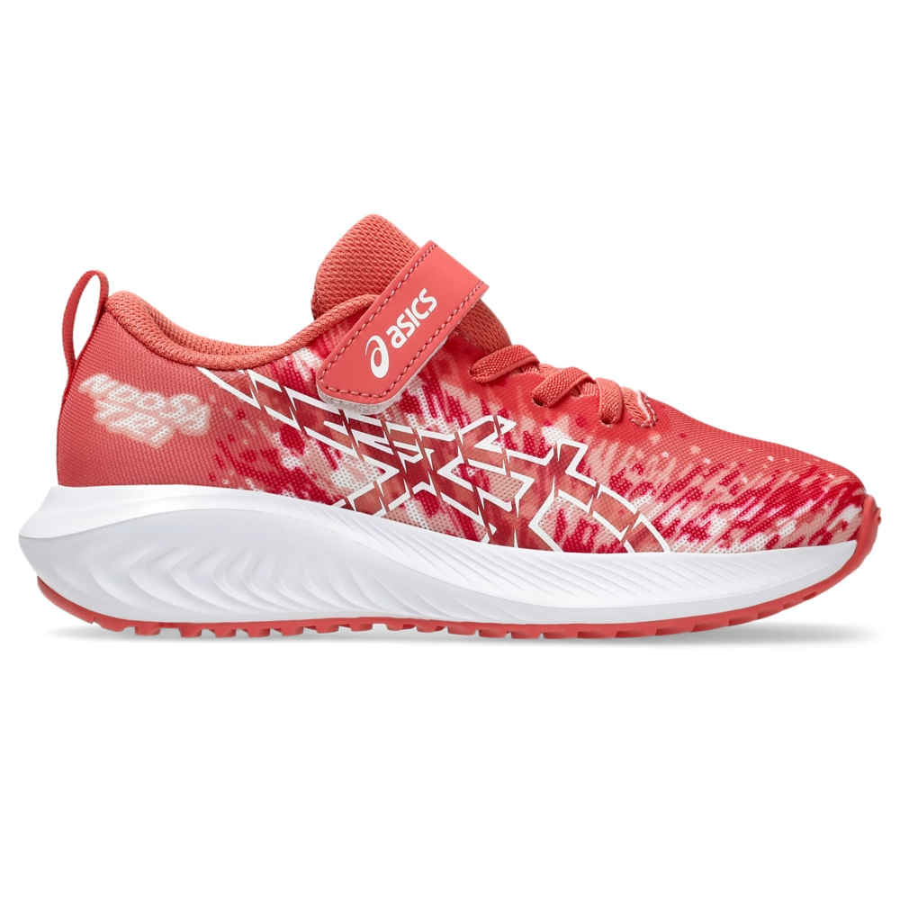 Tênis ASICS Pre Noosa Tri 16 PS - Infantil - Rosa/Branco