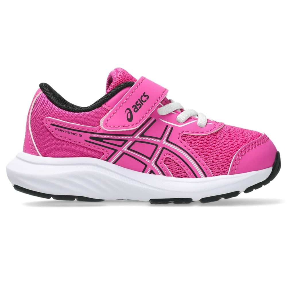 Tênis ASICS Contend 9 Ts - Infantil - Rosa/Preto Tênis ASICS Contend 9 Ts - Infantil - Rosa/Preto