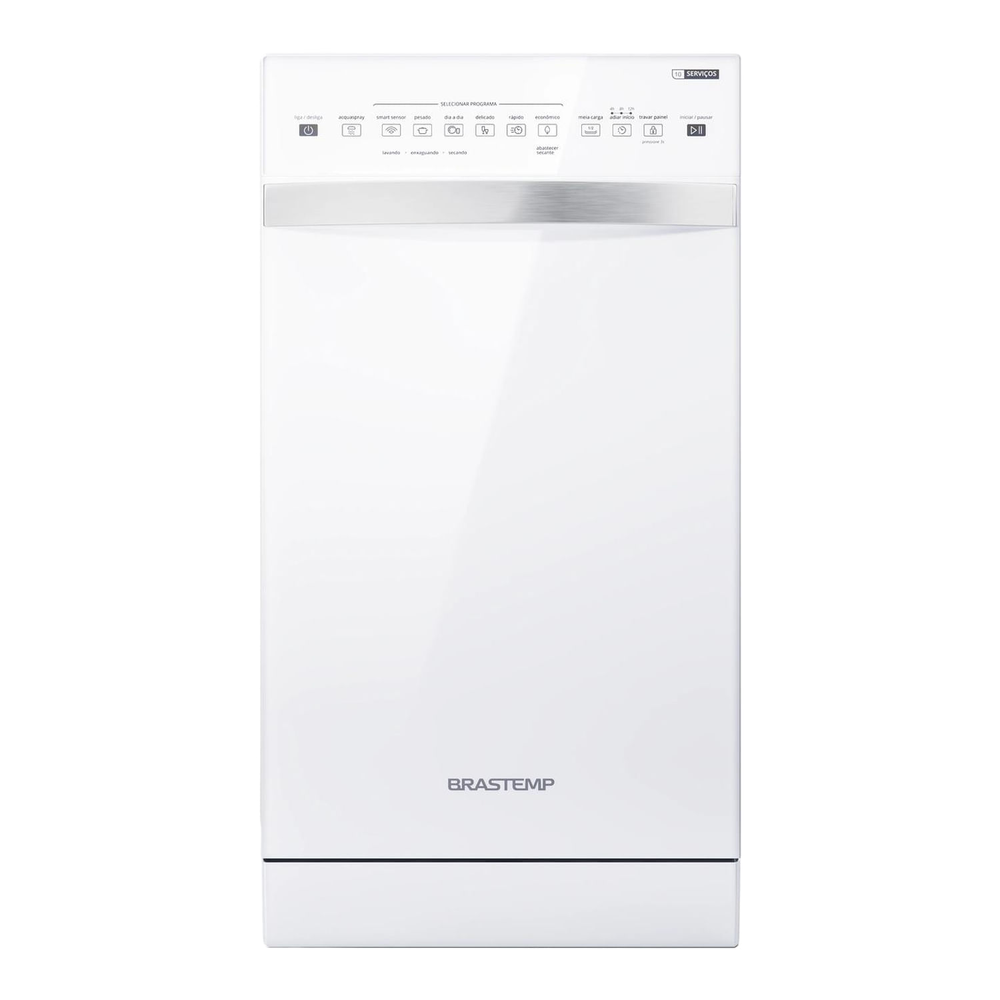 Lava-Louças 10 Serviços Brastemp Branca Com Ciclo Pesado - Blf10bb 220V