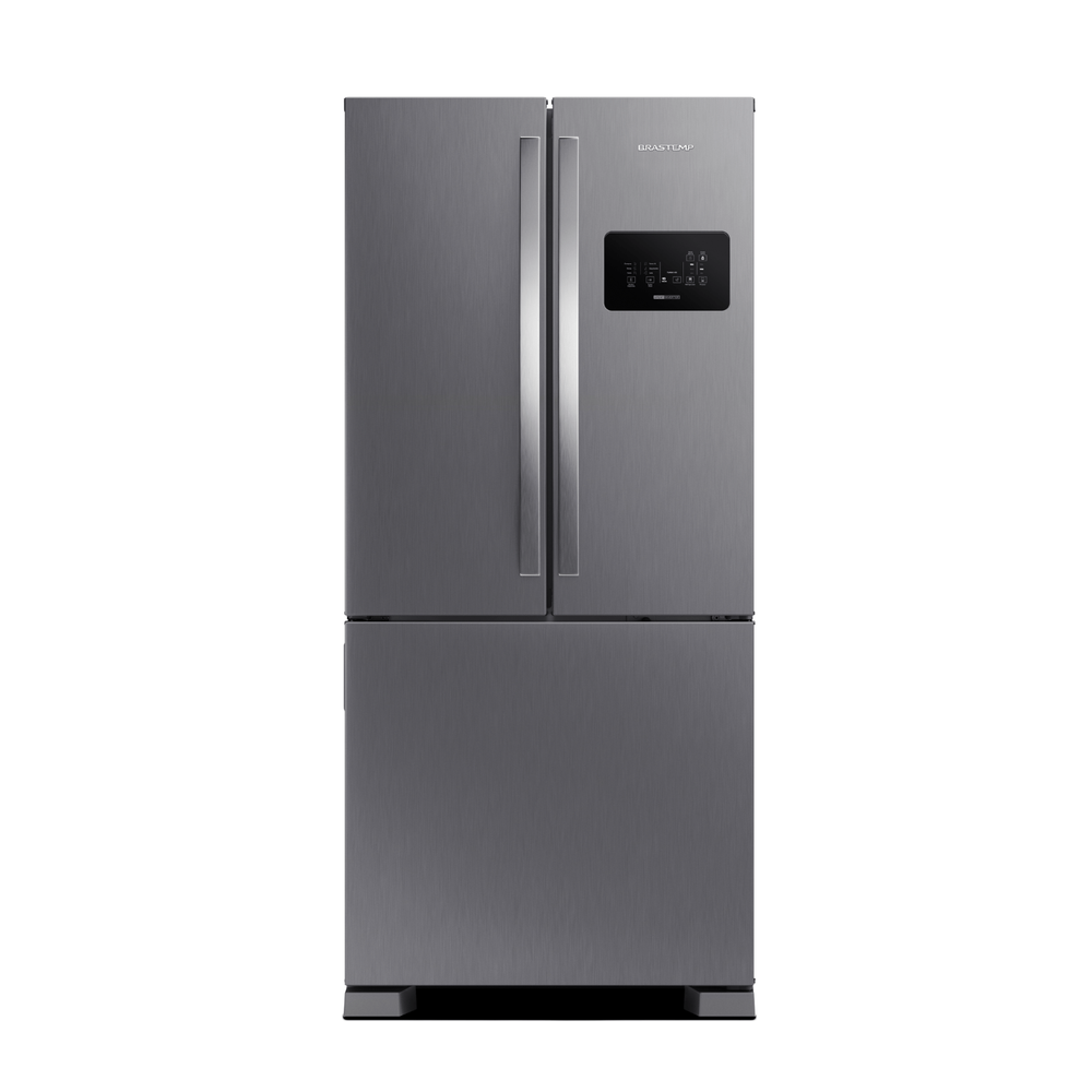 Geladeira Brastemp Frost Free French Door A+++ 554 Litros Cor Inox - Bro85akbs3_Wbom_Jl5425602 220V
