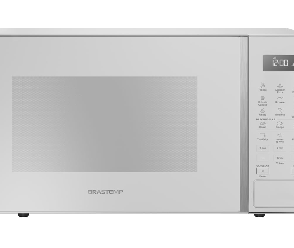 Micro-Ondas Brastemp 32 Litros Branco Com Menu Gourmet - Bms46ab 220V