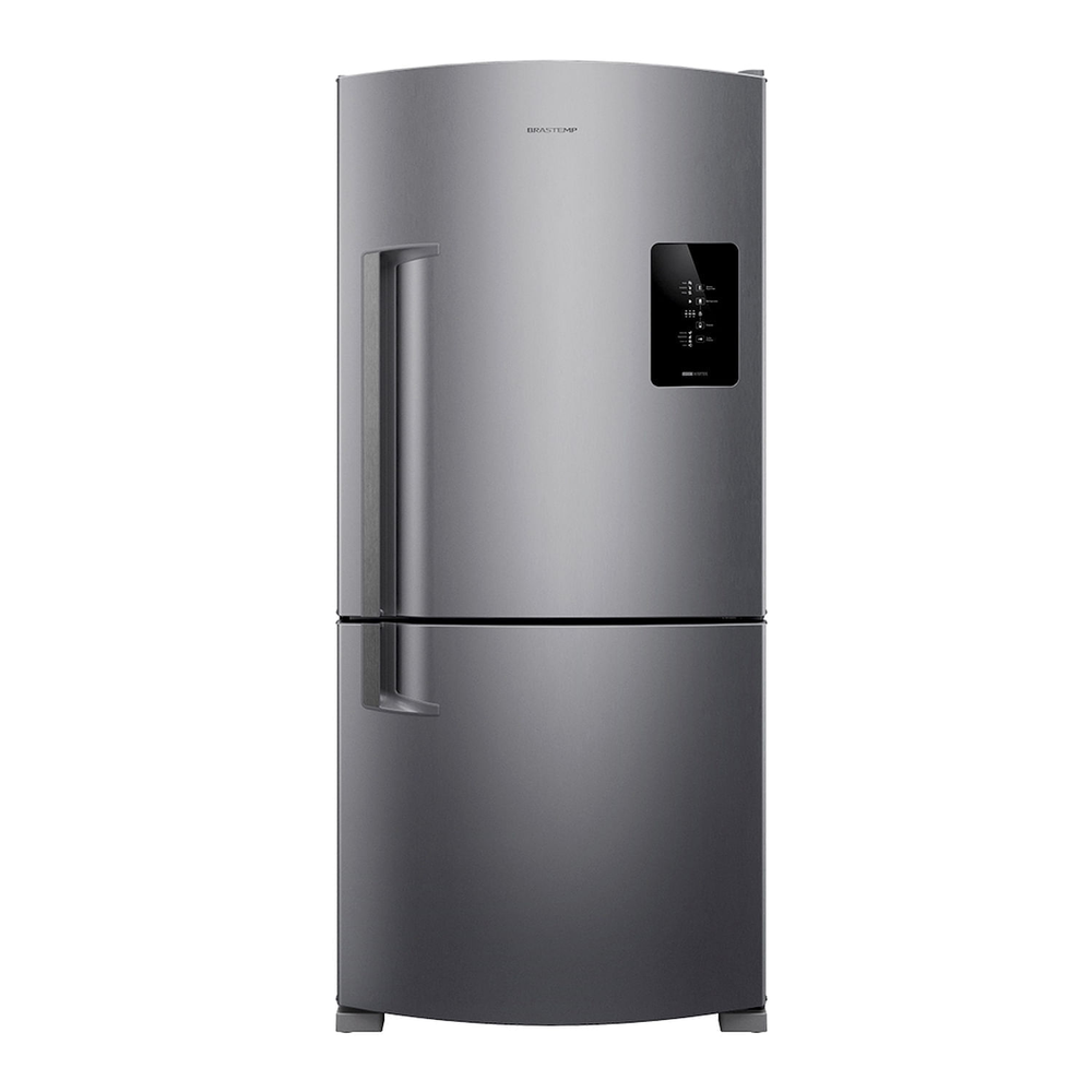 Geladeira Brastemp Frost Free Inverse 591 Litros Inox - Bre85mk 220V