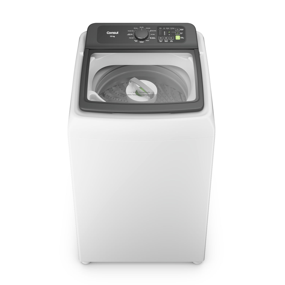Máquina De Lavar Consul 13Kg Branca Com Modo Eco - Cwn13ab 220V