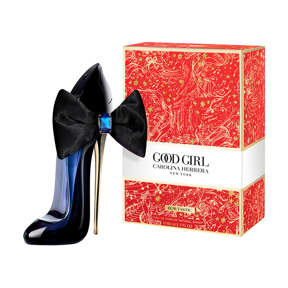 Perfume feminino carolina herrera good girl bowtastic eau de parfum 80ml