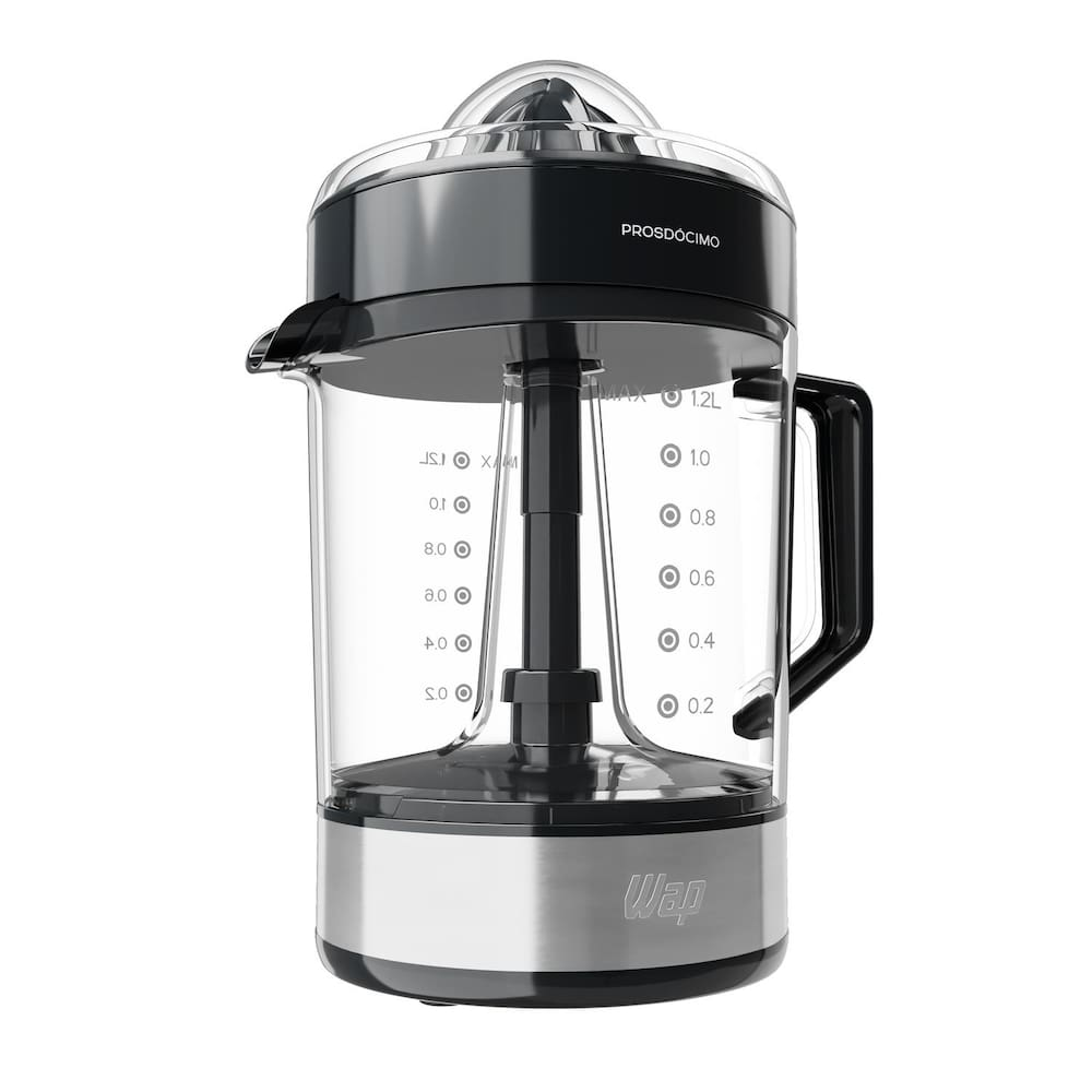 Espremedor de Frutas Wap WJ1200 1,2L 40W Automático Rotação Alternada Preto e Cinza - 220V