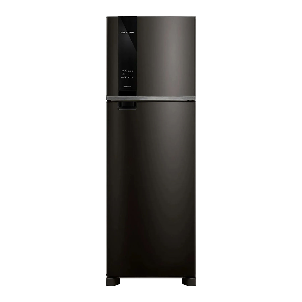 Geladeira Preta Brastemp Frost Free Duplex 415 Litros - Brm52me 110V