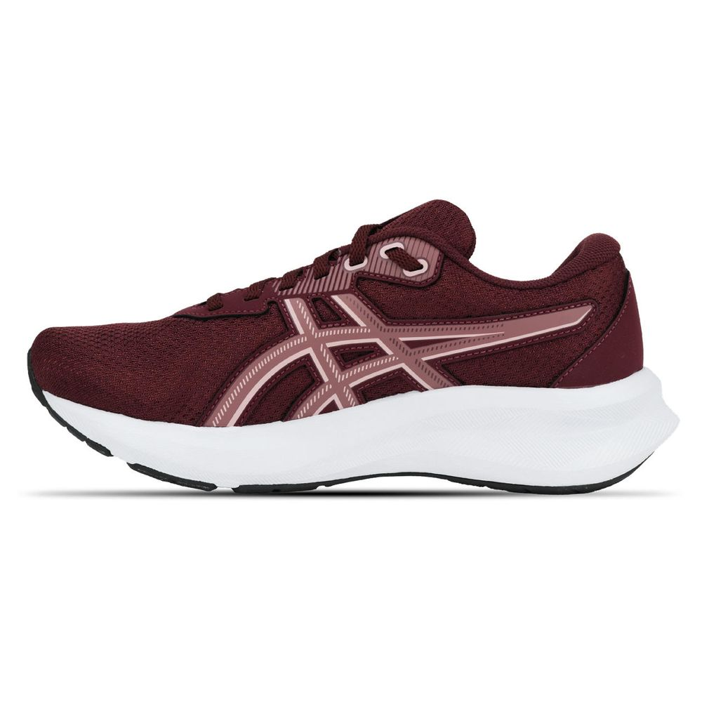 Tênis ASICS Raiden 5 - Feminino - Vermelho/Branco