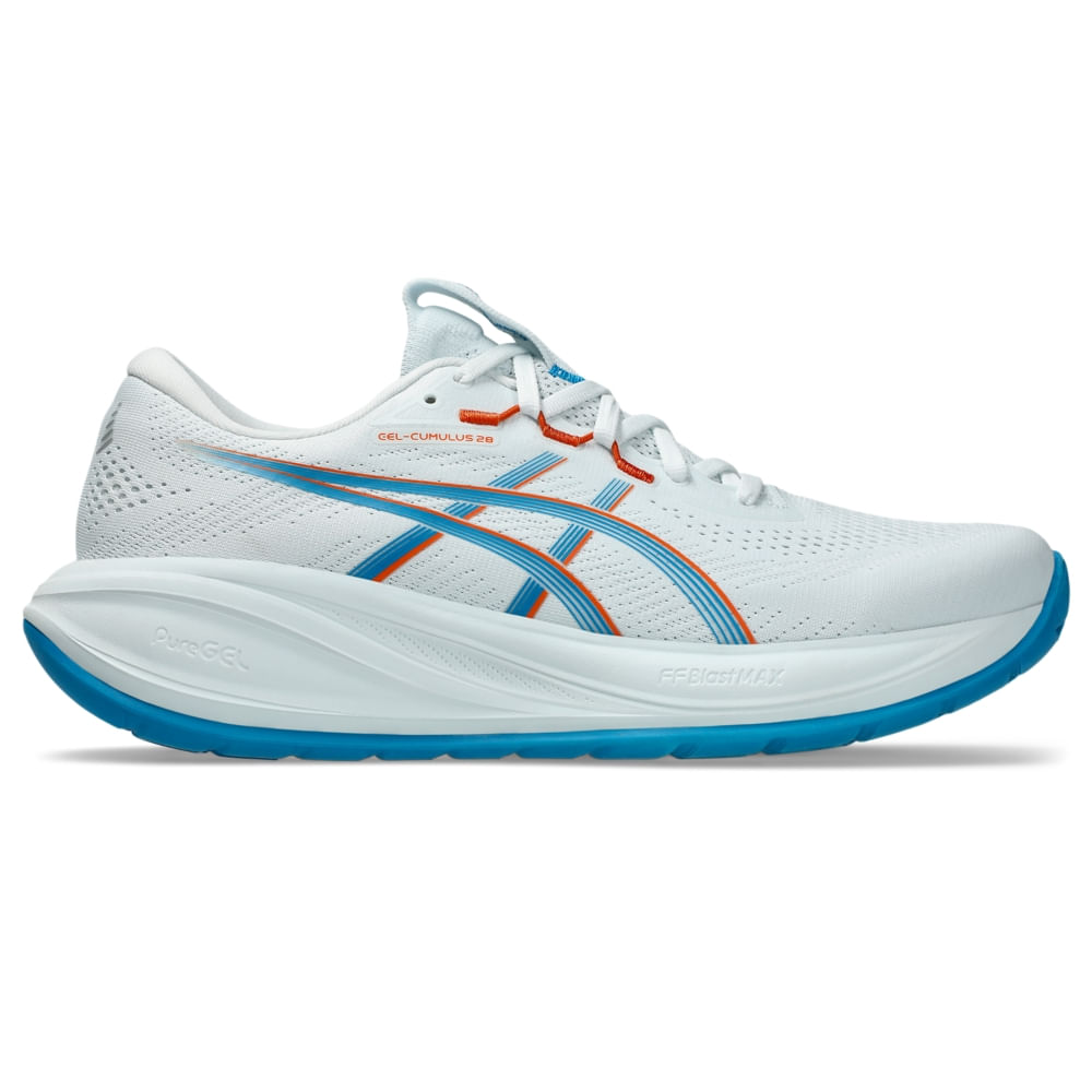 Tênis ASICS GEL-Cumulus 28 - Masculino - Azul/Azul