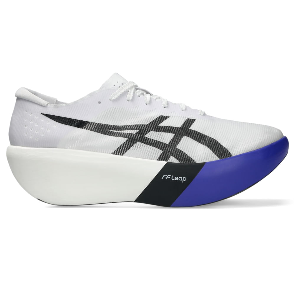 Tênis ASICS Metaspeed Ray - Unissex - Branco/Azul
