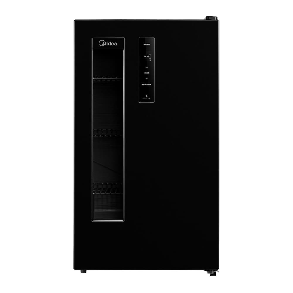 Cervejeira Midea MDRX150 82L Frost Free Painel Touch 5 Modos de Resfriamento Preta - 220V