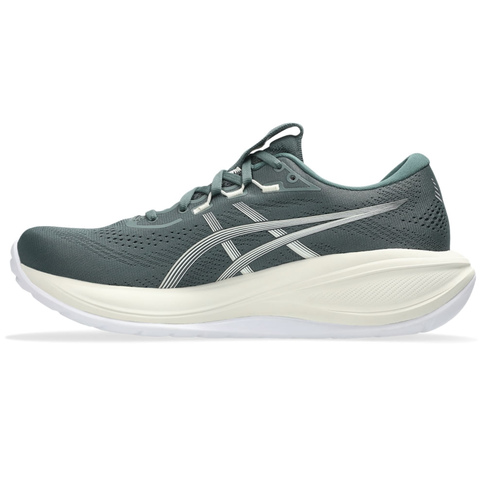 Tênis ASICS GEL-Cumulus 28 - Masculino - Verde/Bege