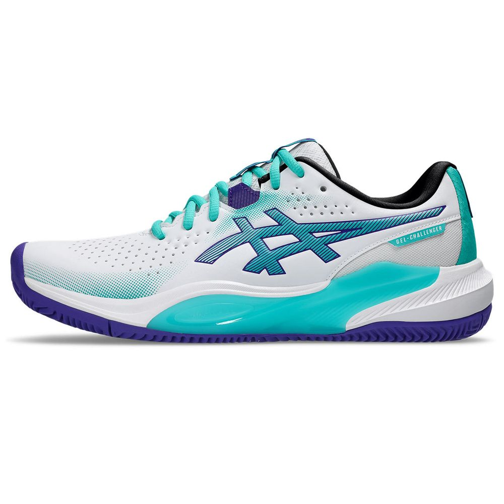 Tênis ASICS Gel-Challenger 15 Saibro - Masculino - Branco/Verde