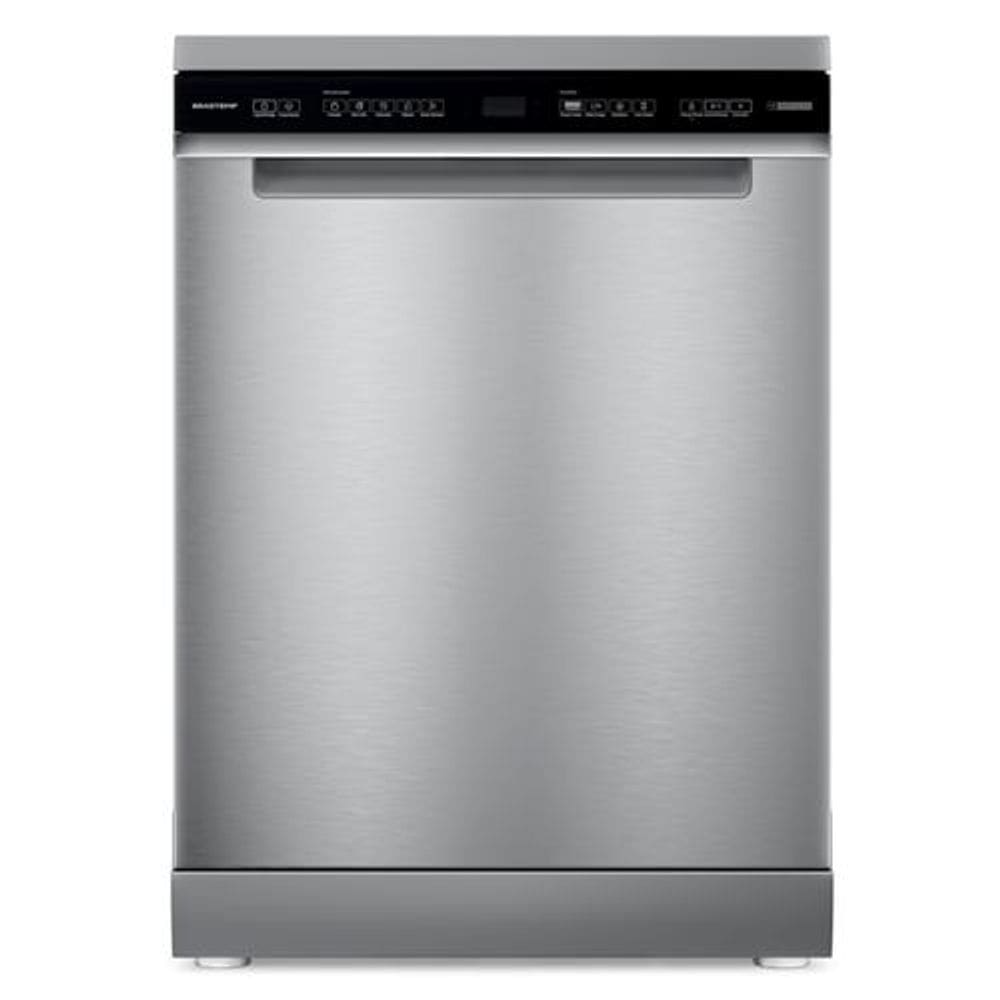 Lavadora de Louça Brastemp 15 Serviços Inox Power Clean BLF62AR - 110V
