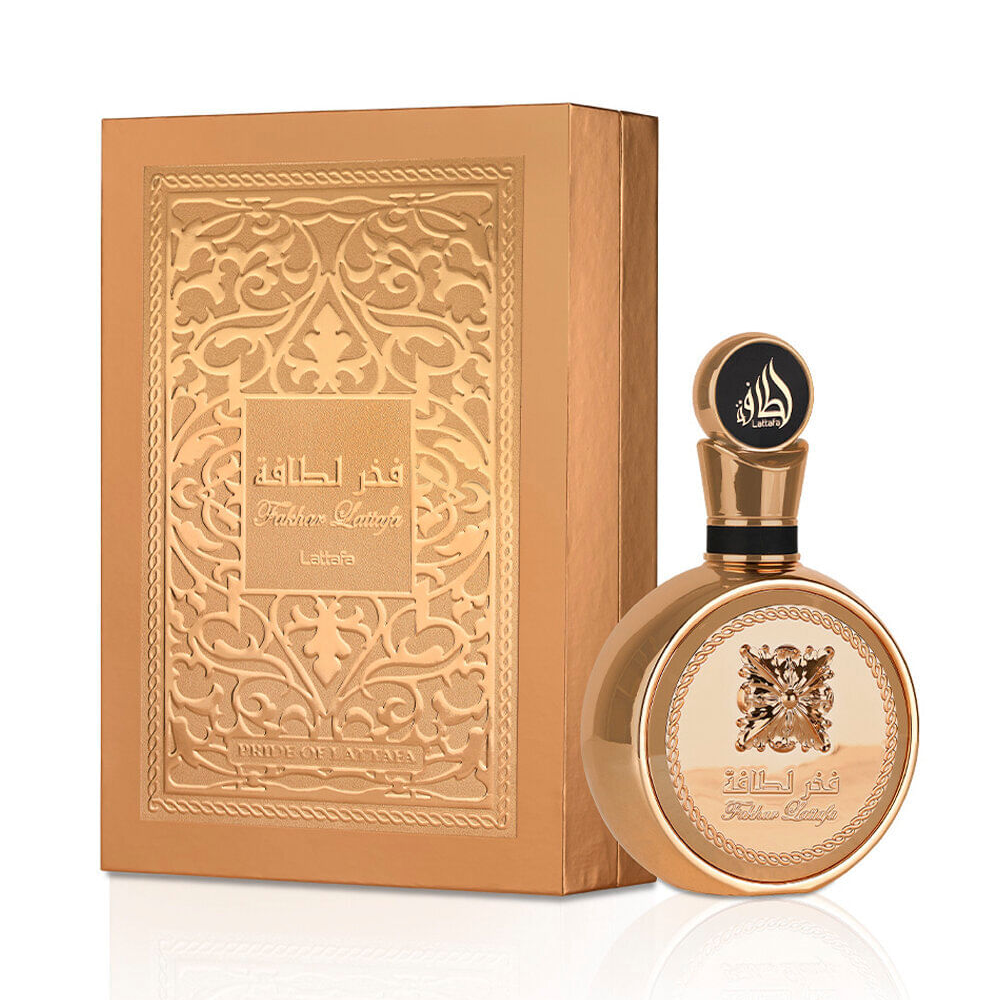 Perfume unissex lattafa fakhar extrait gold edp 100ml