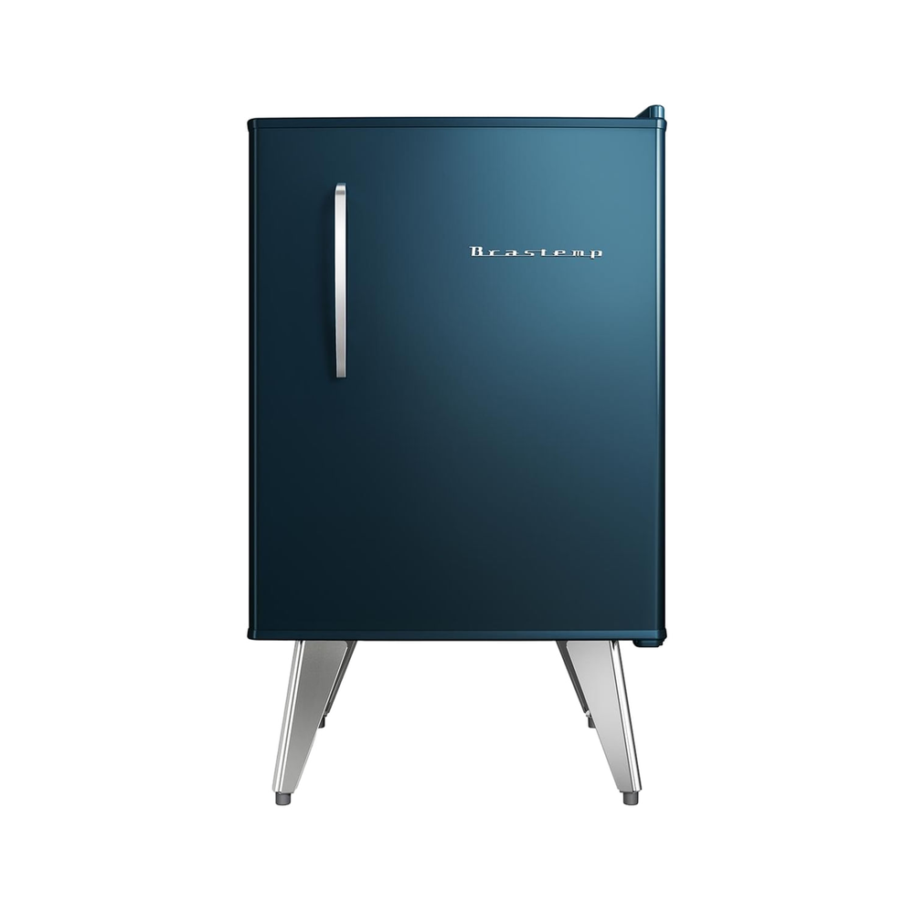 Frigobar Brastemp Retrô 76 Litros Midnight Blue - Bra08mz 220V