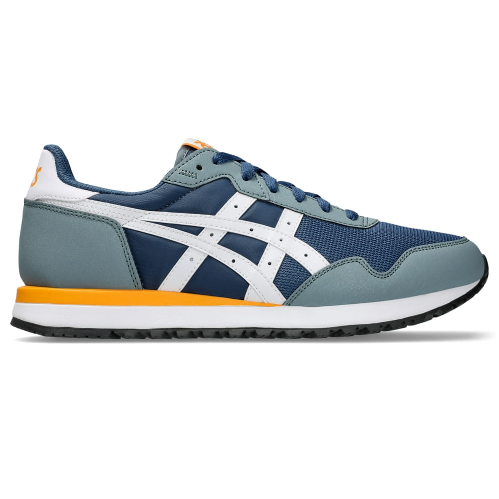 Tênis ASICS Tiger Runner II - Masculino - Azul/Branco