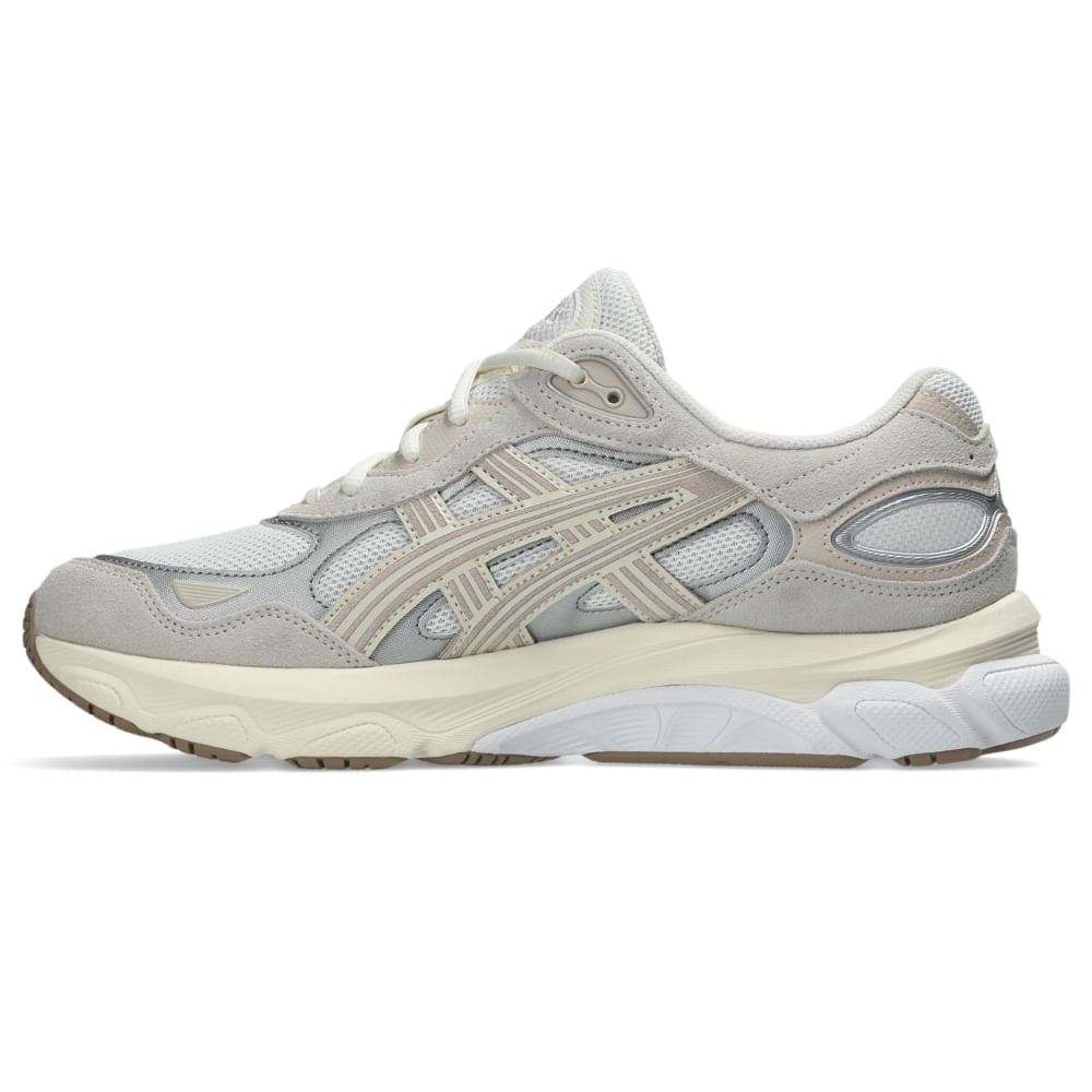 Tênis ASICS GEL-NYC 2.0 - Unissex - Branco/Bege