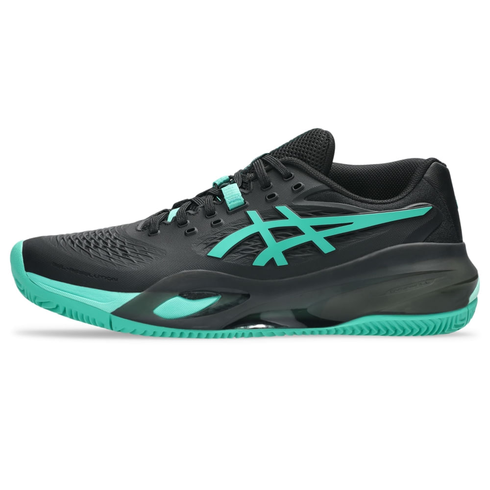 Tênis ASICS Gel-Resolution X Saibro - Masculino - Preto/Verde