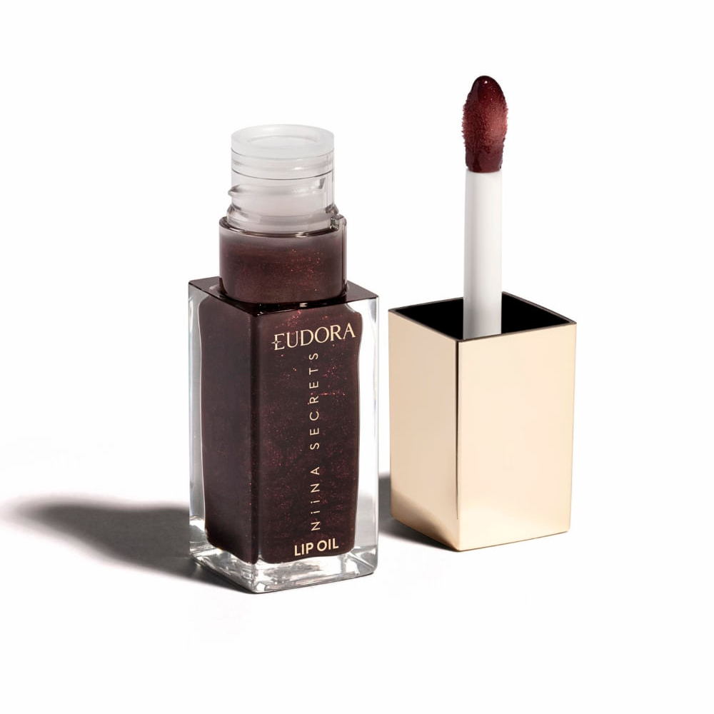 Niina secrets lip oil shine flowers rosa negra 7ml rosa
