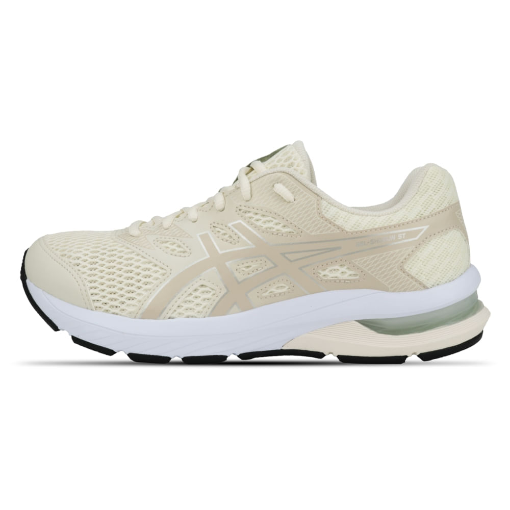 Tênis ASICS GEL-Shogun St - Feminino - Bege/Prata