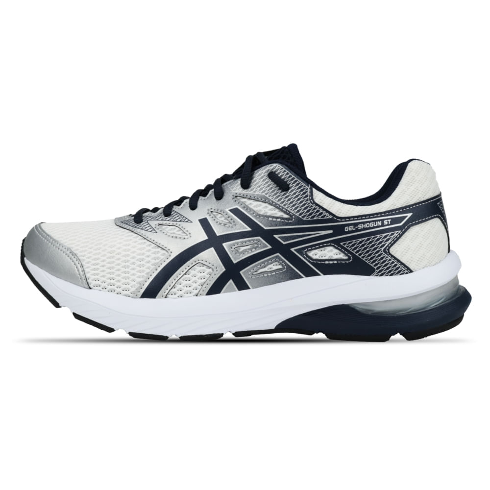 Tênis ASICS GEL-Shogun St - Masculino - Branco/Azul