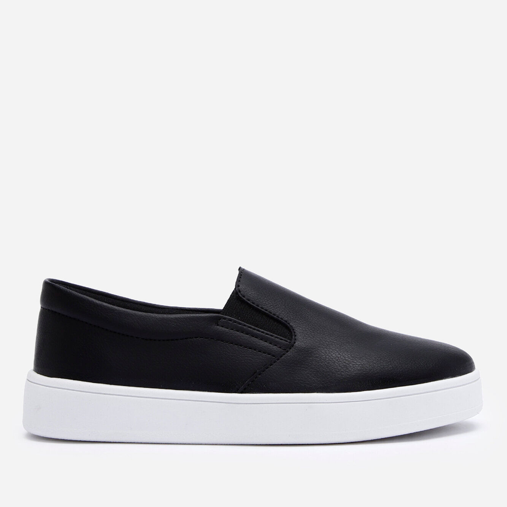 Tênis slip on casual preto