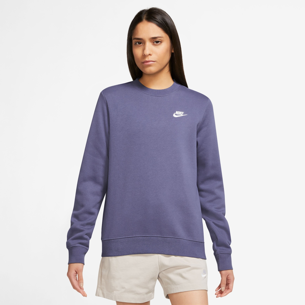 Blusão Nike Sportswear Club Fleece Crew Feminino
