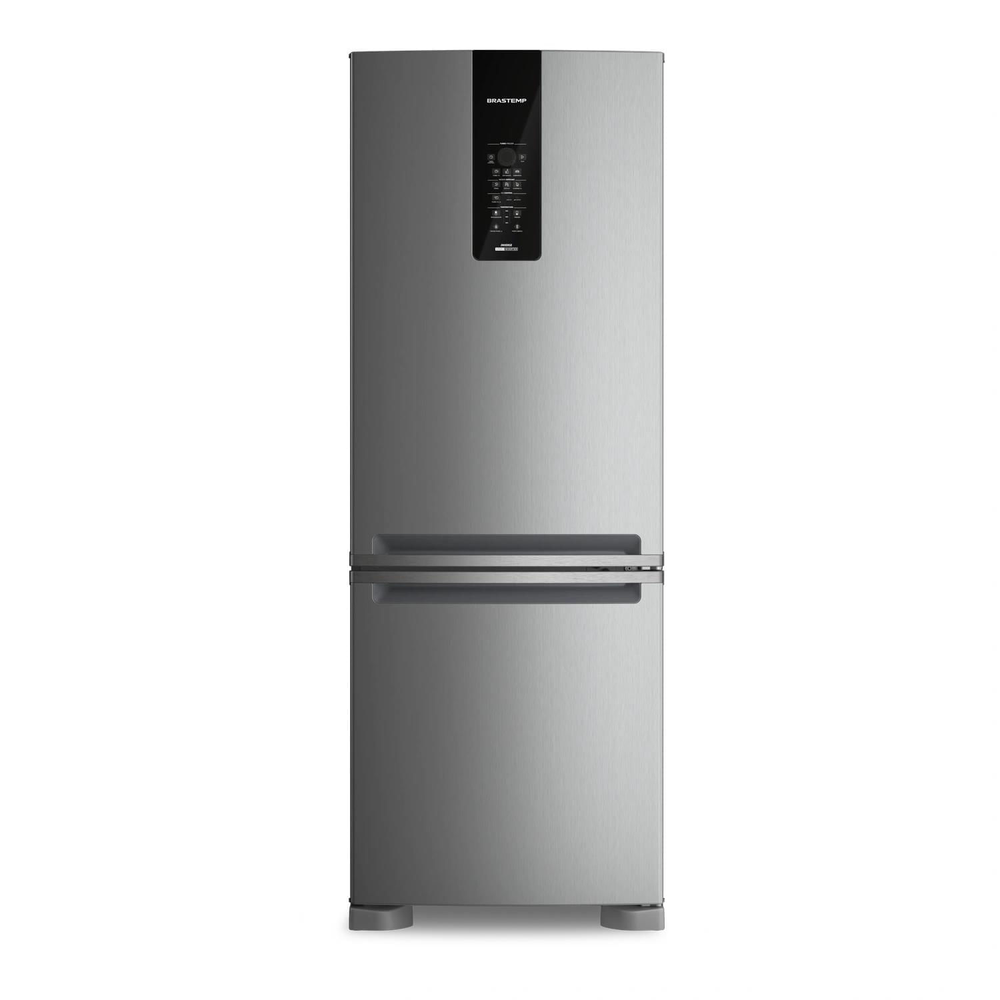 Geladeira Brastemp Frost Free Inverse A+++ 461 Litros Cor Inox Com Tecnologia Inverter E Freeze Control Advanced - Bre59fk 220V