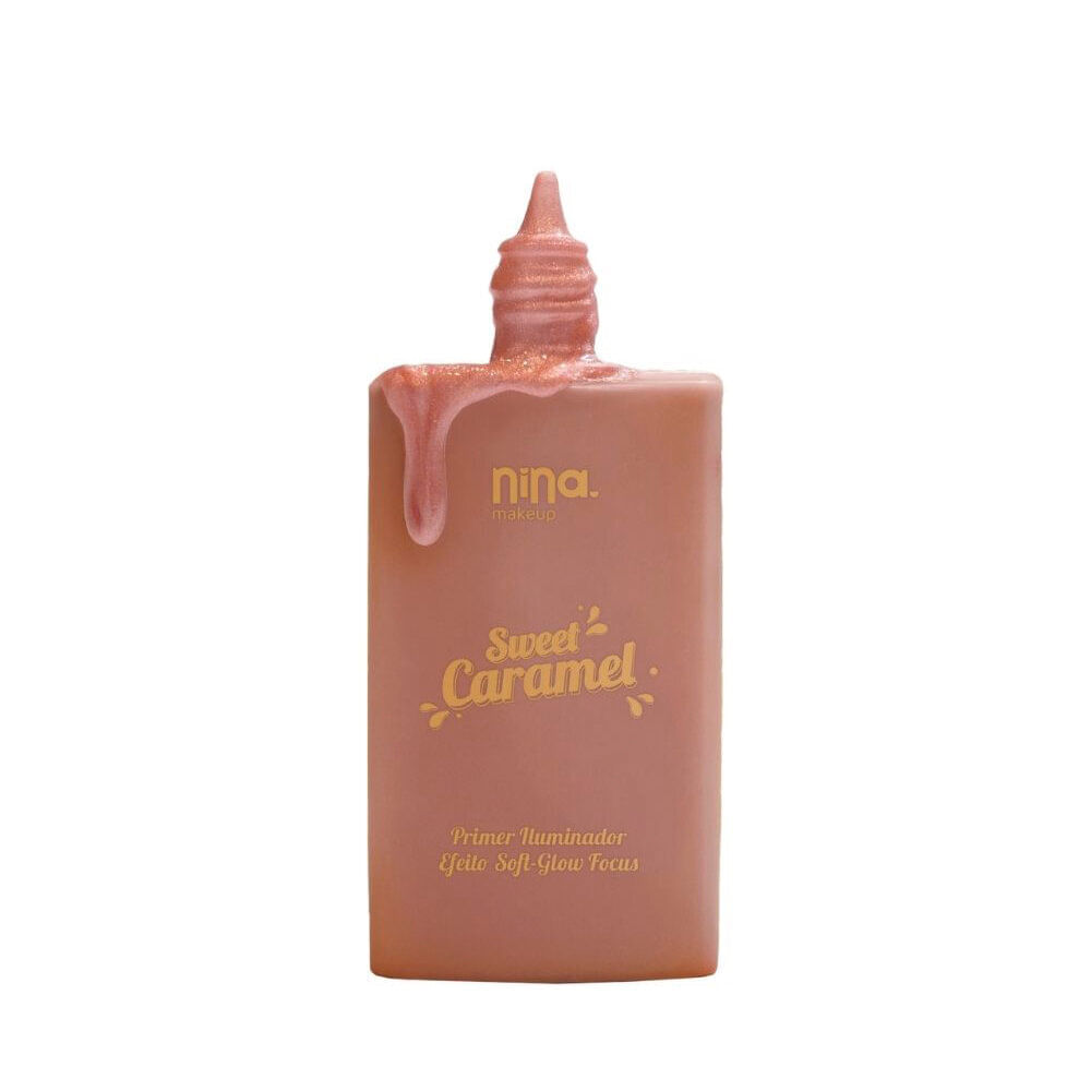 Primer facial nina makeup sweet caramel caramelo rosê