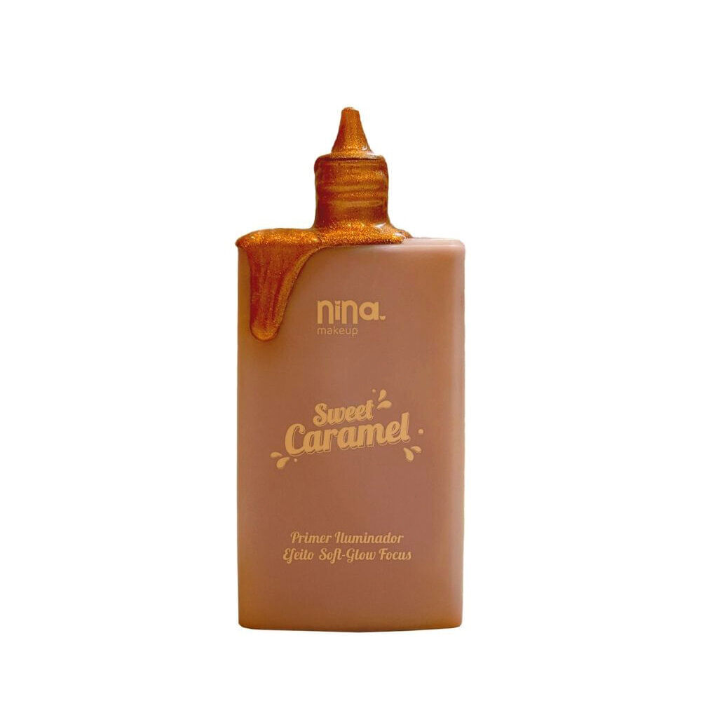 Primer facial nina makeup sweet caramel caramelo bronzeado